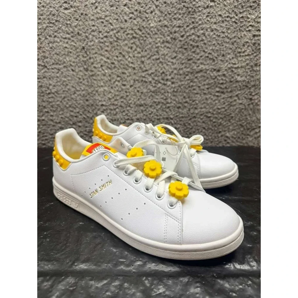 NWOB Adidas Stan Smith X Lego Multi Lace Up Sneakers GX7203 Womens Size 10 US